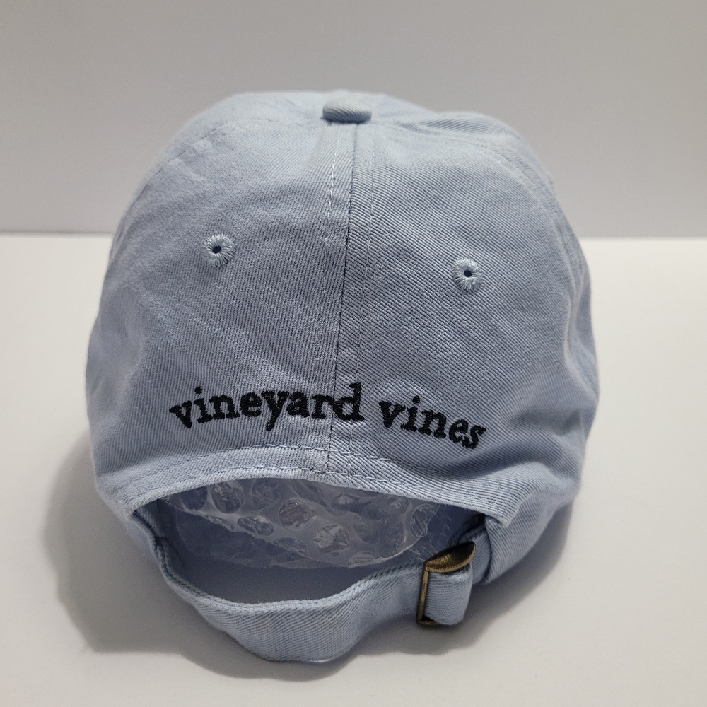 Vineyard Vines Blue Baseball Cap Classic Six-Panel Design - Picture 3 of 8